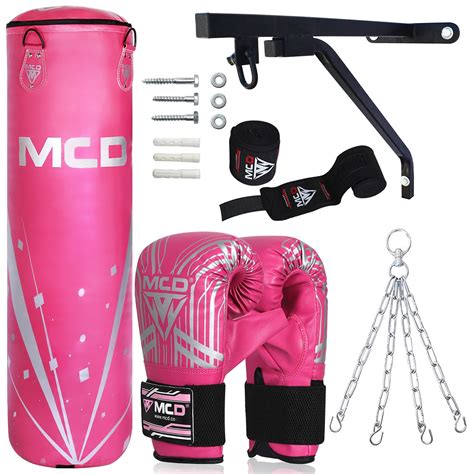 pink heavy bag